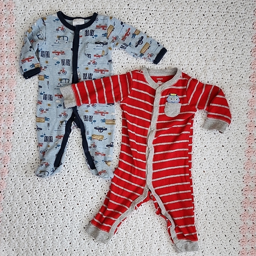 Baby Boy Rompers Footies